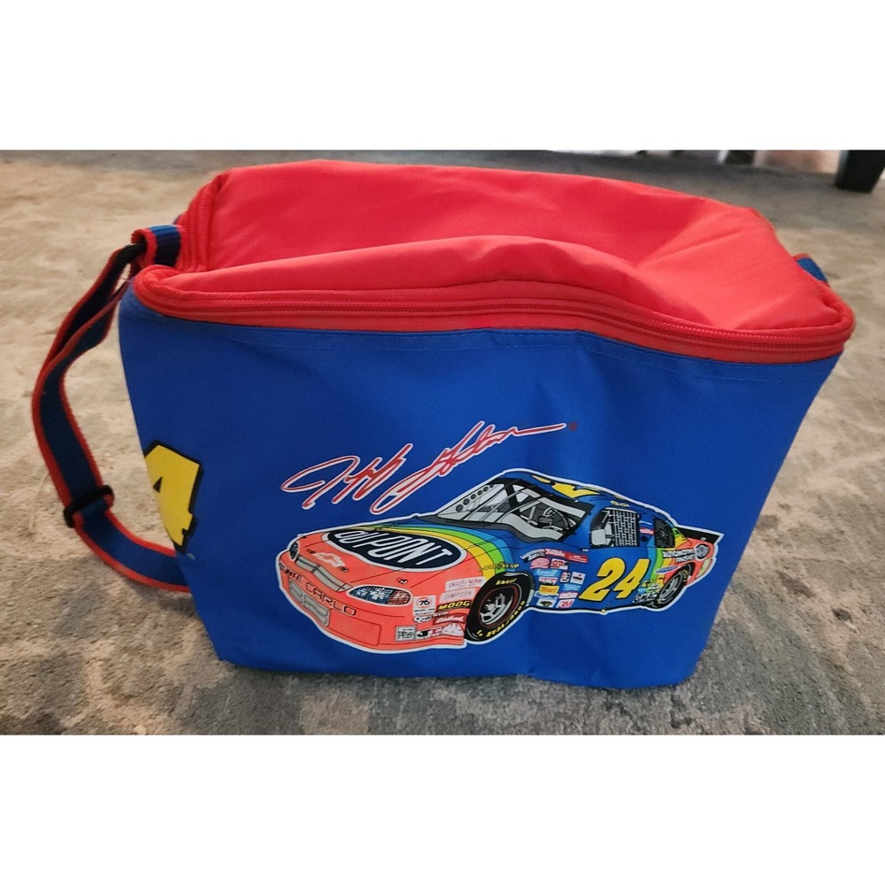 NASCAR DuPont Racing 24 Can Bag Cooler #24‎ Jeff Gordon Soft Side Lunch Box
